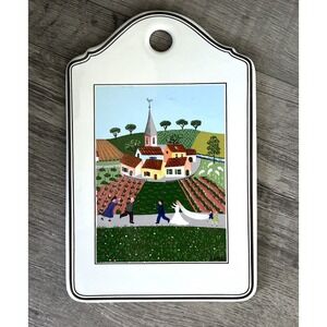 Villeroy & Boch Cheese And Cracker Board  Porcelain Design Naïf Germany